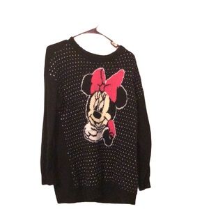 Polka Dot Minnie Mouse Sweater